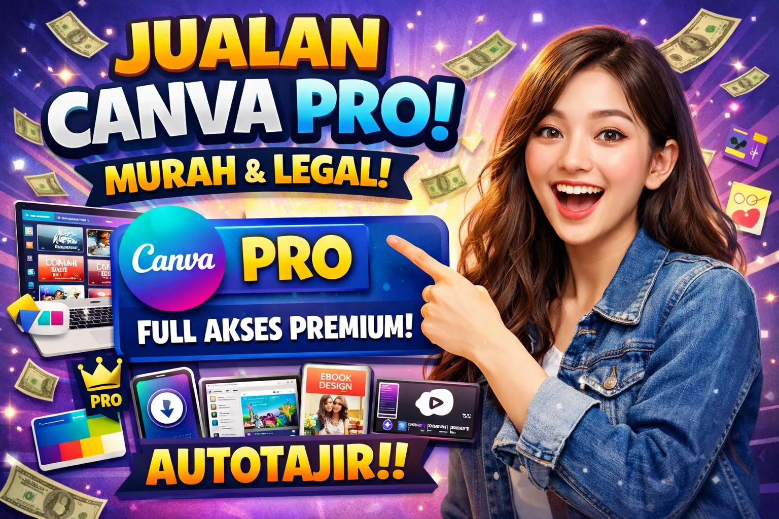 Canva Pro 1 Bulan